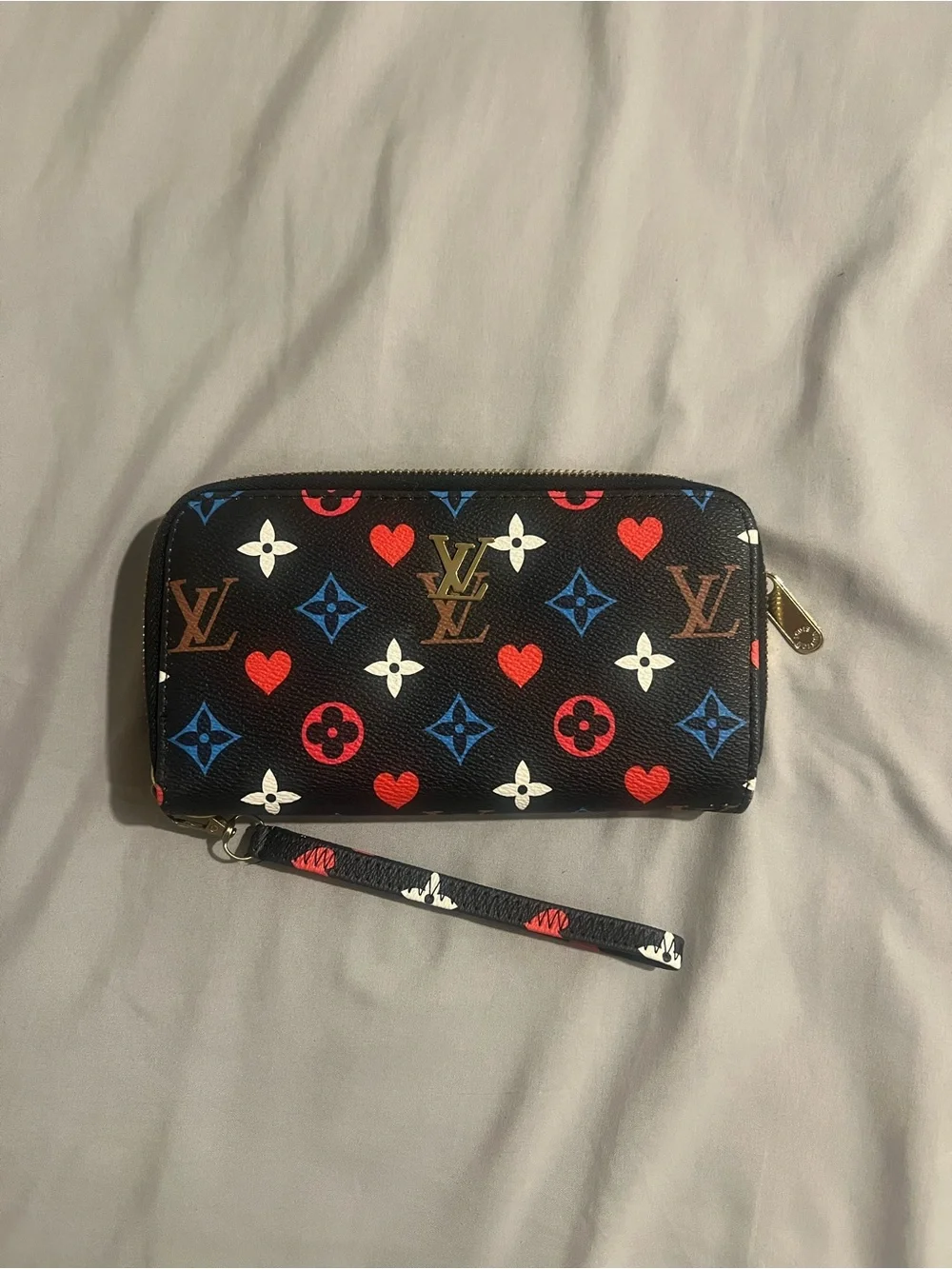 Louis Vuitton wristlet wallet